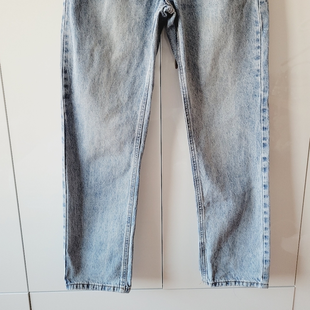 Princess Polly High Rise Straight Leg Jeans - Picture 4 of 14